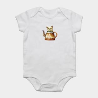 Kitten in a kettle Baby Bodysuit